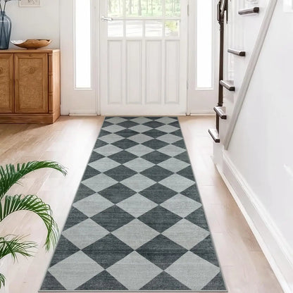 Oil-Resistant Kitchen Runner - Long, Water-Absorbent & Non-Slip Floor Mat