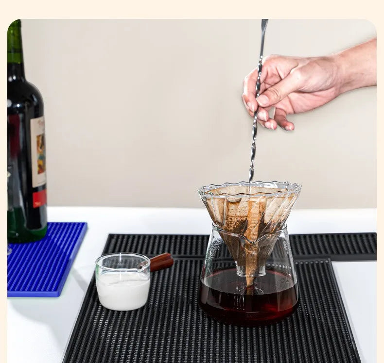 Absorbent Non-Slip Bar Mat - Drying Pad for Sink, Coffee Station & Countertops