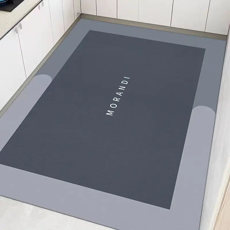 Diatomite Kitchen Mat - Non-Slip, Absorbent & Easy Wipe Clean Floor Pad