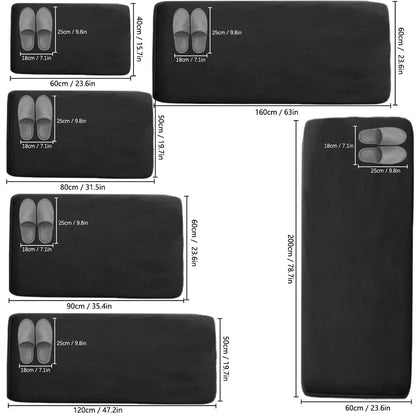 Oil-Resistant Kitchen Runner Mat - Long Anti-Fouling & Absorbent Floor Rug