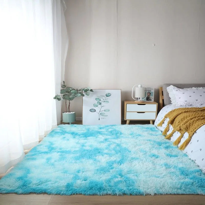 Luxury Plush Rug for Girls Room - Soft & Easy Care Bedside or Living Room Carpet