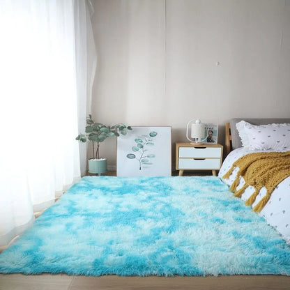 Luxury Plush Rug for Girls Room - Soft & Easy Care Bedside or Living Room Carpet