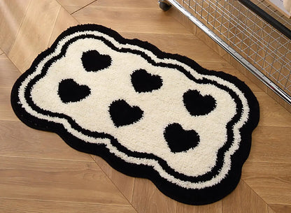 "Take It Off" Funny Bath Mat - Green Cute & Machine Washable Shower Rug