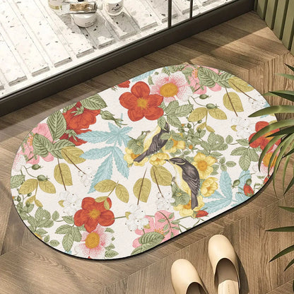 Diatomite Entrance Mat - Quick-Dry & Non-Slip for Bathroom and Kitchen