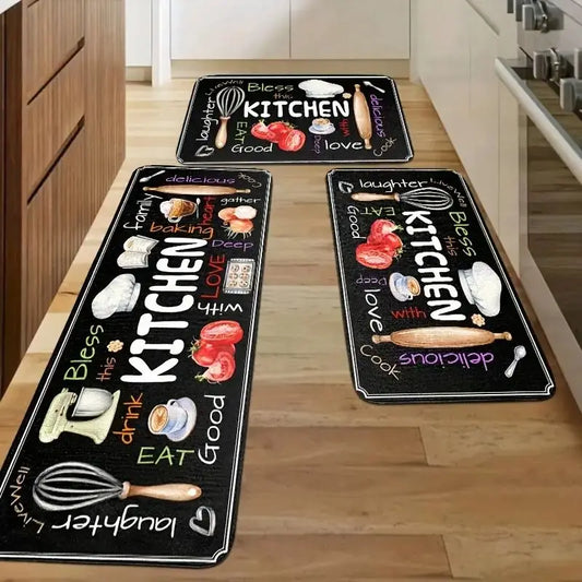 Kitchen Appliance Mat Set - Anti-Slip & Soft Padding for Floor Protection