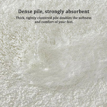 Minimalist Long Bath Mat - Super Absorbent, Non-Slip & Stain-Resistant Rug