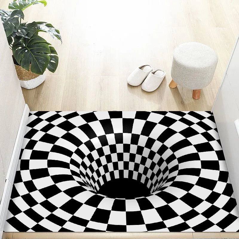 Plush Velvet Entryway Mat - Durable & Non-Slip Doormat for Easy Home Cleaning