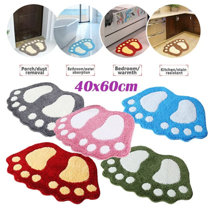 Microfiber Bath Rug - Super Absorbent & Non-Slip Bathroom Mat, Machine Washable