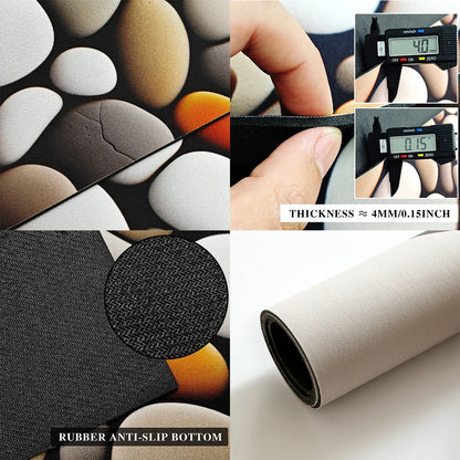 Diatom Mud Bath Mat - Super Absorbent & Fast-Drying Non-Slip Floor Mat for Bathroom
