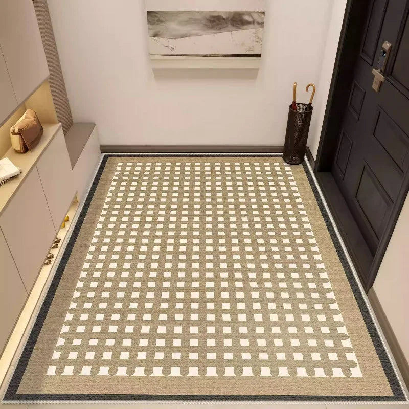 Luxury Washable Doormat - Dirt Resistant & Non-Slip Customizable Entrance Rug
