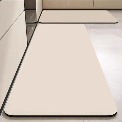 Diatomite Kitchen Runner - Non-Slip, Wipeable & Dirt-Resistant Absorbent Mat