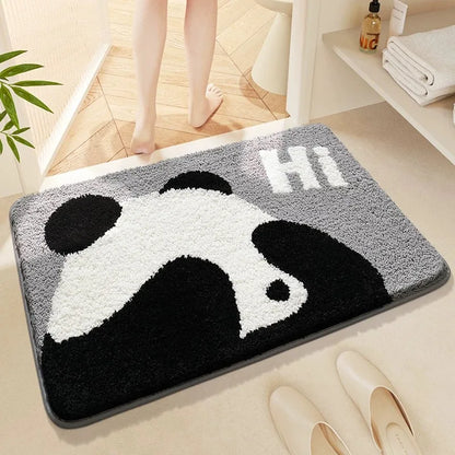 Cute Cartoon Bath Mat - Waterproof & Non-Slip Rug for Bathroom and Toilet