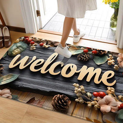 Machine Washable Kitchen & Bath Mat - Super Soft, Absorbent & Non-Slip Rug