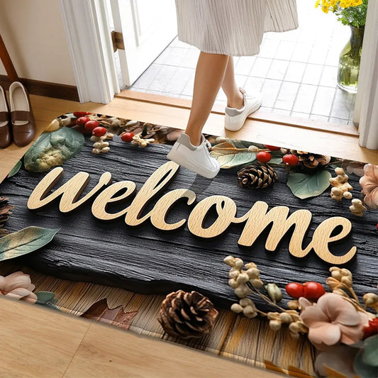 Machine Washable Kitchen & Bath Mat - Super Soft, Absorbent & Non-Slip Rug