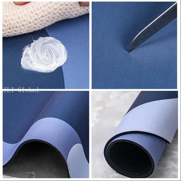 Oil-Absorbent Diatomite Kitchen Mat - Non-Slip, Quick-Dry & Wear Resistant