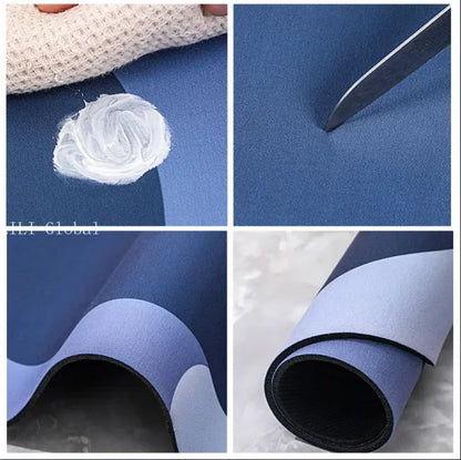 Oil-Absorbent Diatomite Kitchen Mat - Non-Slip, Quick-Dry & Wear Resistant