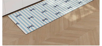 Machine Washable Diatomite Kitchen Mat - Quick-Dry, Absorbent & Non-Slip