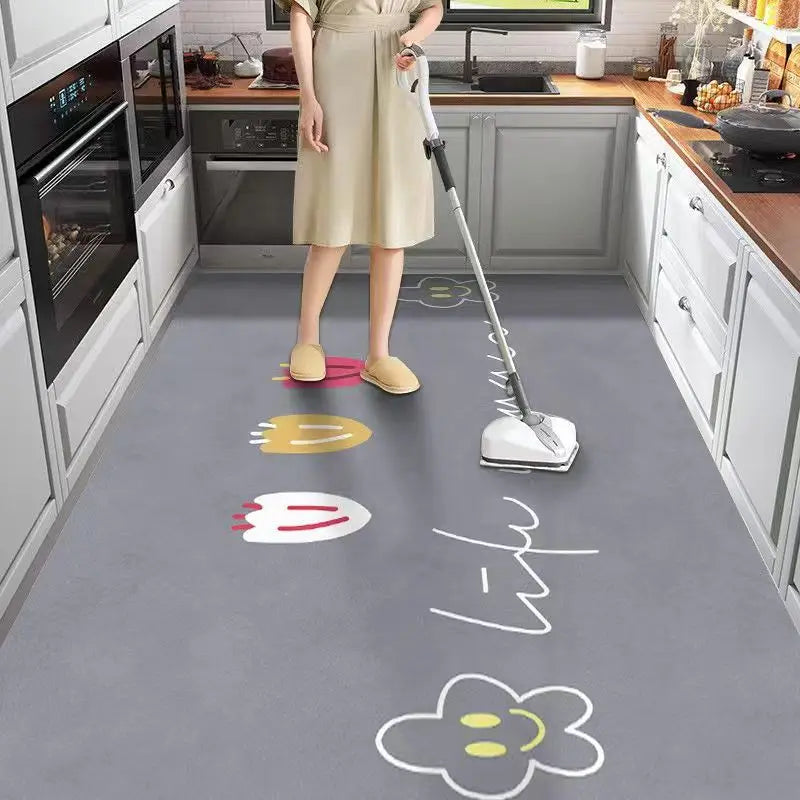 Diatomite Kitchen Mat - Non-Slip, Absorbent & Easy Wipe Clean Floor Pad