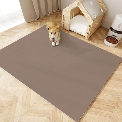 Simple Pet Feeding Mat - Absorbent, Non-Slip & Scratch-Resistant Tray
