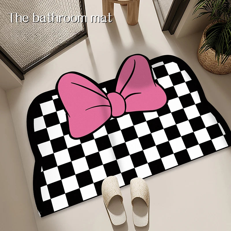 Cat Shaped Diatomite Bath Mat - Soft, Quick-Dry & Non-Slip Foot Pad