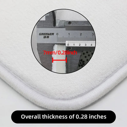 Underwater Fish Bath Mat - Absorbent & Non-Slip Shower Floor Rug for Modern Bathrooms