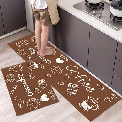 Nordic Kitchen Runner Mat - Simple & Modern Long Strip Floor Carpet