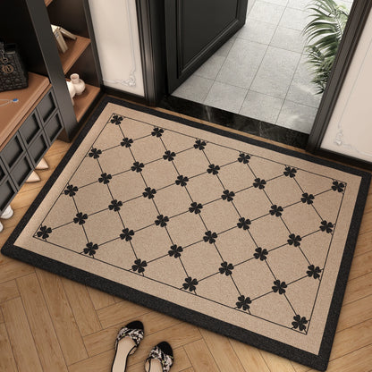 Luxury Lattice Doormat, Dirty Resistant Entrance Mat, Heavy Duty Front Door Carpet, Scraper Floor Mat for Home, Welcome Mat