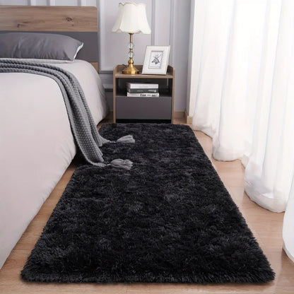 Ultra-Soft Plush Rug - Machine Washable & Durable for Living Room & Bedroom