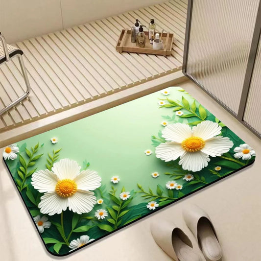 Summer Diatomite Mat - Super Absorbent & Non-Slip for Kitchen and Bathroom Door