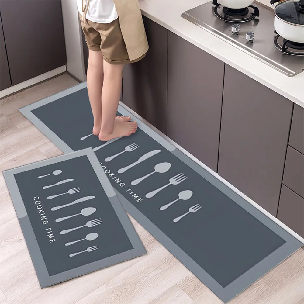 Diatomaceous Earth Kitchen Runner - Long, Absorbent & Non-Slip Floor Mat