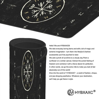 Viking Vegvisir Gaming Mouse Pad - Extra Large Thick Mat for PC & Notebook