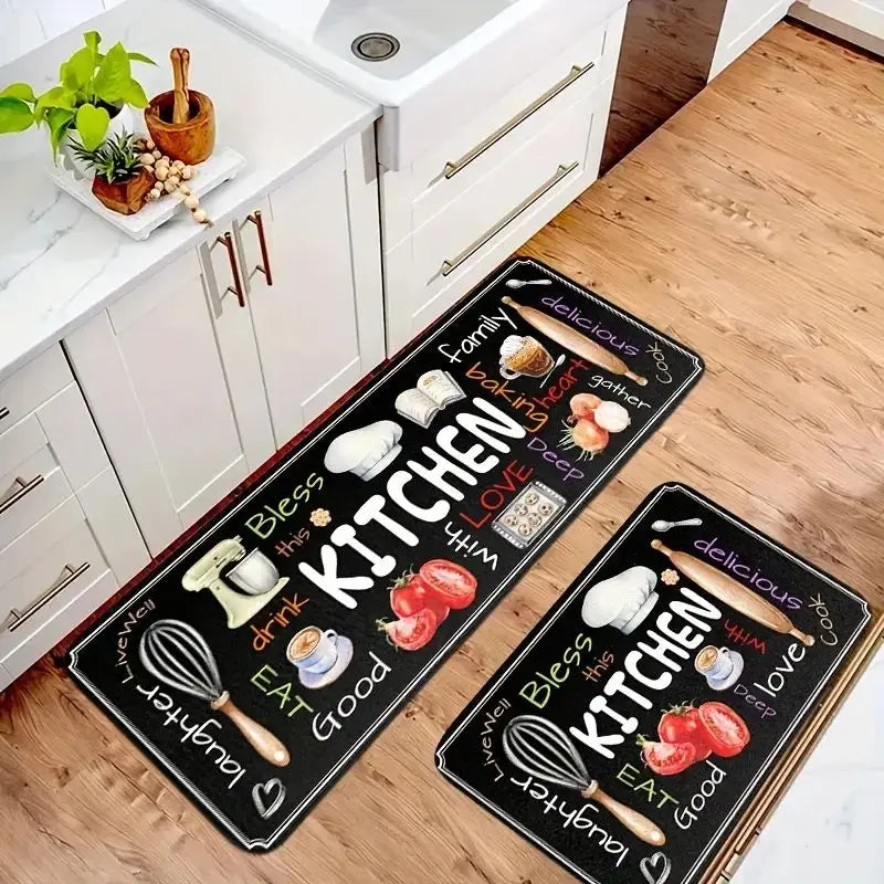 Kitchen Appliance Mat Set - Anti-Slip & Soft Padding for Floor Protection