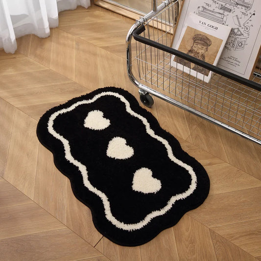 Thickened Absorbent Bath Mat - Non-Slip & Quick-Dry Toilet Rug