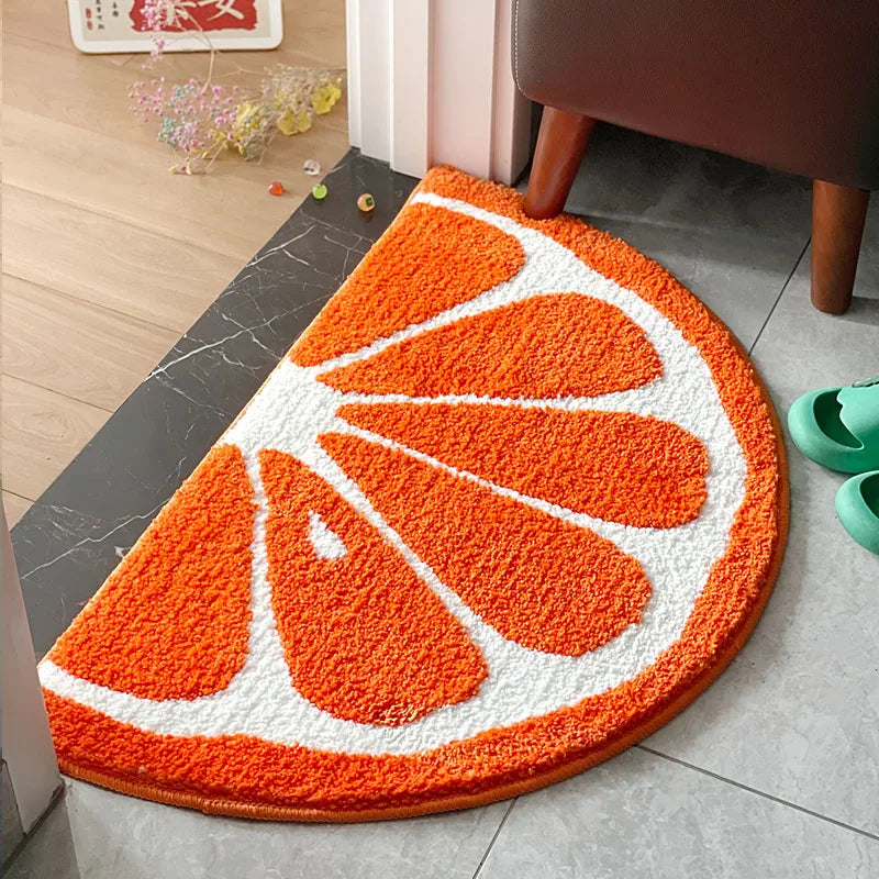 Fresh Style Absorbent Mat - Non-Slip & Quick-Dry for Bathroom & Entrance