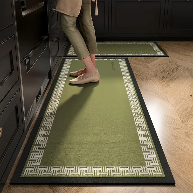 Oil-Absorbent Diatomite Kitchen Mat - Non-Slip, Quick-Dry & Wear Resistant
