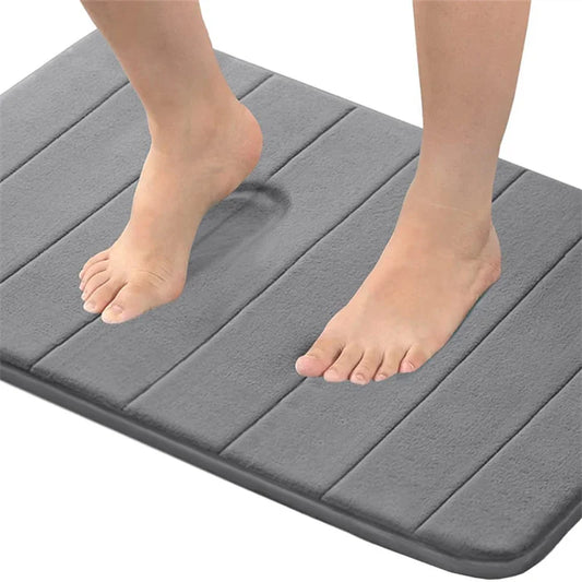Premium Absorbent Bath Mat - Thick, Non-Slip & Machine Washable Bathroom Rug