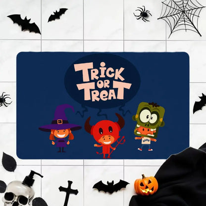 Halloween Doormat, Diatom Mud Bath Mat, Holiday Welcome Mat, Non-Slip Waterproof for Front Door, Easy Clean Bathroom Rug