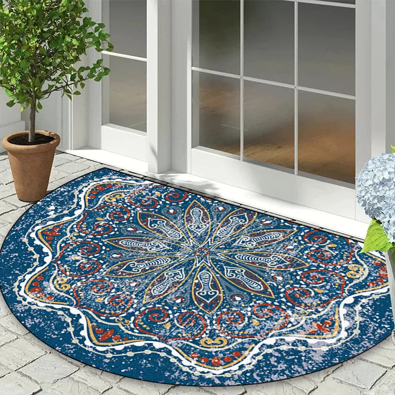 Outdoor Garden Doormat - Heavy-Duty Non-Slip Entrance Rug for Home Entryway