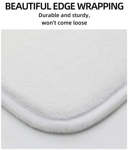 Machine Washable Kitchen & Bath Mat - Super Soft, Absorbent & Non-Slip Rug
