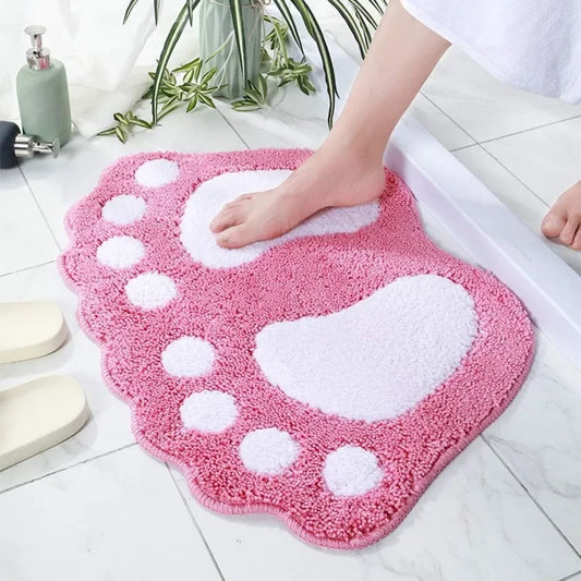 Microfiber Bath Rug - Super Absorbent & Non-Slip Bathroom Mat, Machine Washable