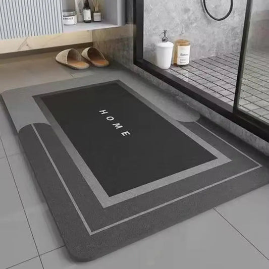 Modern Diatomite Doormat - Quick-Dry, Easy Clean & Non-Slip for Bathroom & Entryway
