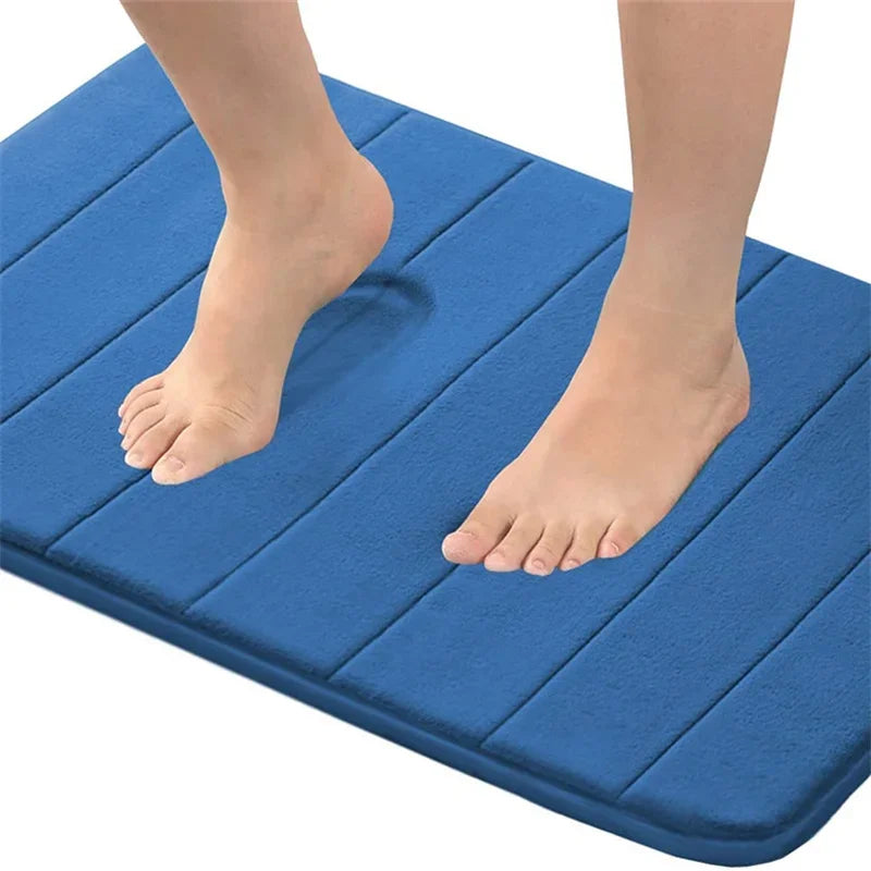 Premium Absorbent Bath Mat - Thick, Non-Slip & Machine Washable Bathroom Rug