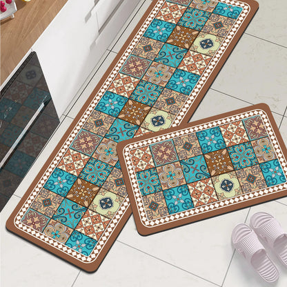 Super Absorbent Kitchen Runner - Waterproof & Washable Long Floor Mat