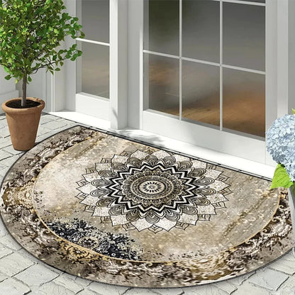 Outdoor Garden Doormat - Heavy-Duty Non-Slip Entrance Rug for Home Entryway