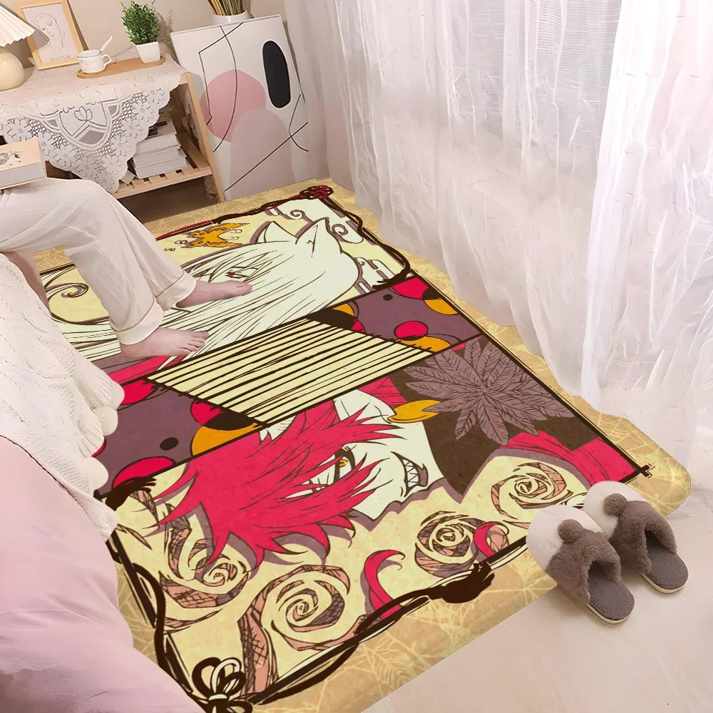 Kamisama Kiss Anime Rug - Long Nordic Style Mat for Bedroom & Bathroom Door