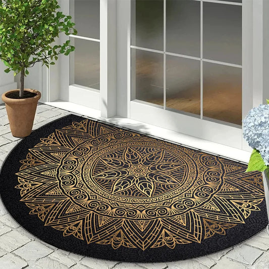 Outdoor Garden Doormat - Heavy-Duty Non-Slip Entrance Rug for Home Entryway