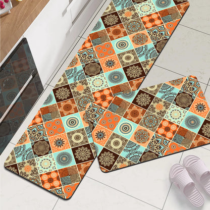 Super Absorbent Kitchen Runner - Waterproof & Washable Long Floor Mat