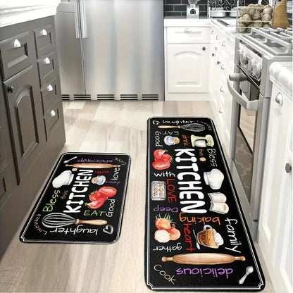 Kitchen Appliance Mat Set - Anti-Slip & Soft Padding for Floor Protection