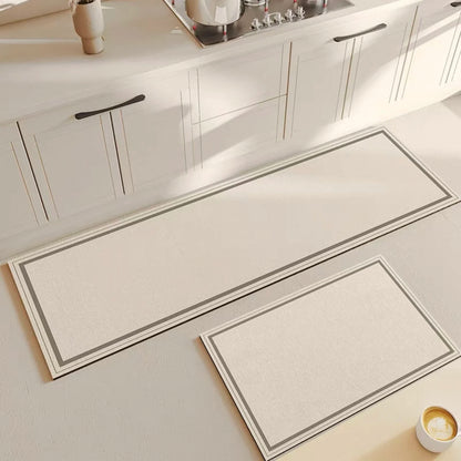 Diatomite Kitchen Mat - Oil-Resistant & Anti-Slip Floor Pad for Sink and Stove