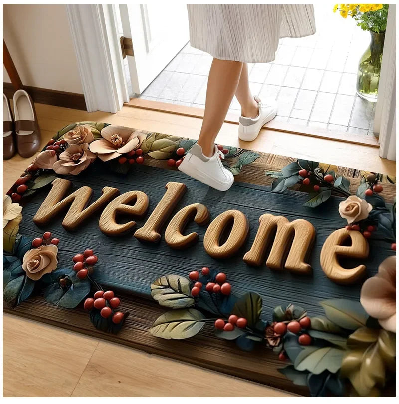 Machine Washable Kitchen & Bath Mat - Super Soft, Absorbent & Non-Slip Rug